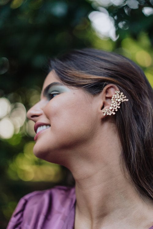 Conjunto Earcuff Bubble