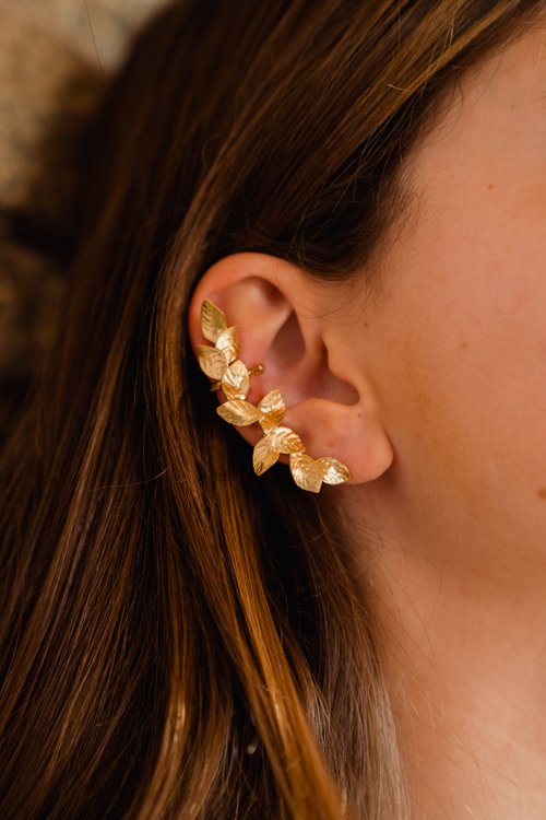 Earcuff Folhas