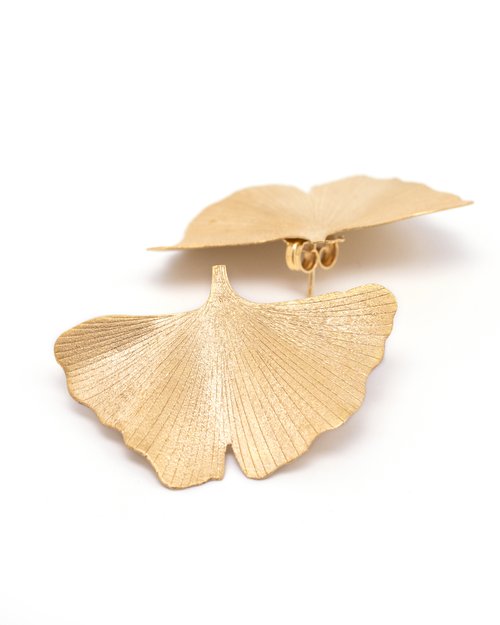 Brinco Folha de Ginkgo