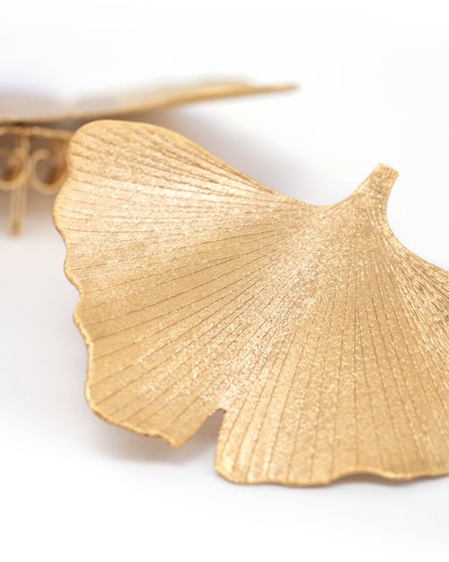 Brinco Folha de Ginkgo