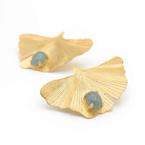 Brinco Folha de Ginkgo