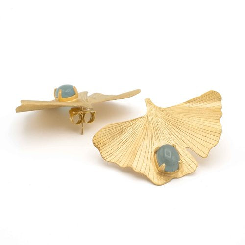 Brinco Folha de Ginkgo
